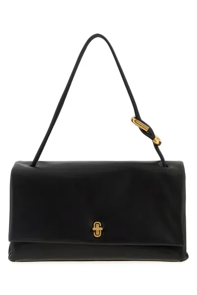 Marc Jacobs Black Leather The Large Dual Handbag