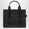 Marc Jacobs Black Leather The Medium Tote Bag In Black