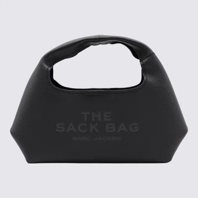 Marc Jacobs Black Leather The Mini Sack Shoulder Bag