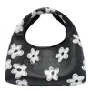 Marc Jacobs Black Leather The Mini Sack Top Handle Bag
