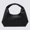 Marc Jacobs Black Leather The Sack Shoulder Bag In Black