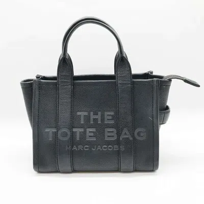 Pre-owned Marc Jacobs Black Leather Tote Bag ()