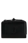 Marc Jacobs Black Leather Utility Snapshot Dtm Slim Wallet
