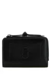 Marc Jacobs Black Leather Utility Snapshot Dtm Slim Wallet