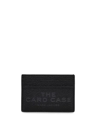 MARC JACOBS MARC JACOBS BLACK LEATHER WALLET