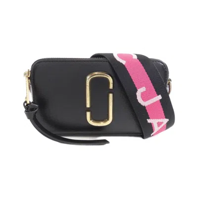 Pre-owned Marc Jacobs Black Multi-color Elastane Leather Shoulder Bag ()
