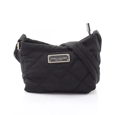 Pre-owned Marc Jacobs Black Nylon Handbag Shoulder Bag ()