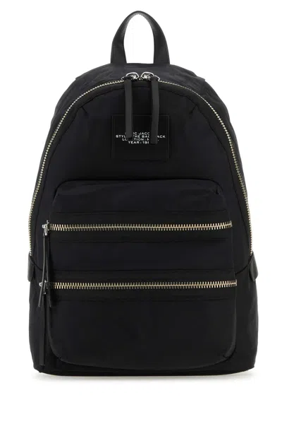 Marc Jacobs Black Nylon The Biker Large Backpack