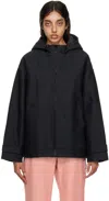 Marc Jacobs Technical Cotton Padded Jacket In 001 Black