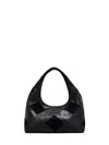 Marc Jacobs Borsa A Spalla The Suede Patchwork Sack Bag Black Multi In Black
