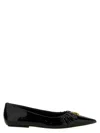 Marc Jacobs Woman Ballet Flats Black Size 7 Leather In Black