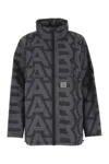 Marc Jacobs Geometric Pattern Lightweight Jacket In Black