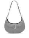 Marc Jacobs The Small Curve Leather Shoulder Bag In Black
