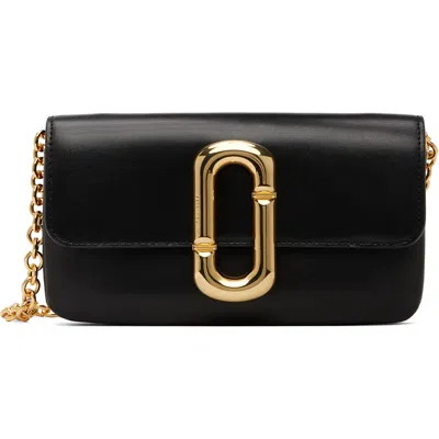 Marc Jacobs Black Scene Wallet On Chain Bag In 001 Black