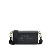 Marc Jacobs Borsa A Tracolla Nera In Pelle Martellata Color Nero