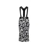 Marc Jacobs Black Snow Pants For Kids With Monogram In Black