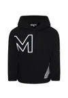 Marc Jacobs Black Sweatshirt For Boy With Logo In Black