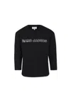 Marc Jacobs Black T-shirt For Girl With Logo In Black