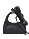 Marc Jacobs The Mini Sack Nylon Handbag In Black