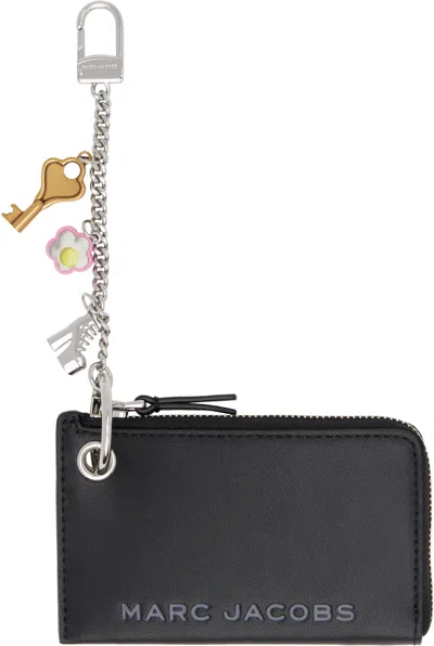 Marc Jacobs Black 'the Coin Purse Charm' Coin Pouch