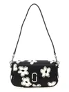 Marc Jacobs Textured Black Bag With Floral Patterns In Black