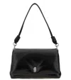 Marc Jacobs Black The Dual Puff Medium Shoulder Bag In Black