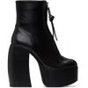 Marc Jacobs The Gigi Platform Ankle Boots In Black