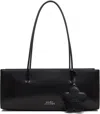 Marc Jacobs Black Leather The Glam Mirror Shoulder Bag In Black