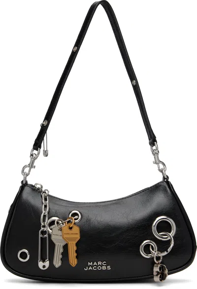 Marc Jacobs Black 'the Grommet Charm' Shoulder Bag