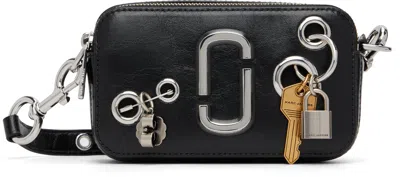 Marc Jacobs Black 'the Grommet Charm Snapshot' Bag