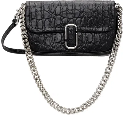 Marc Jacobs Black 'the J Marc Mini' Bag In 001 Black