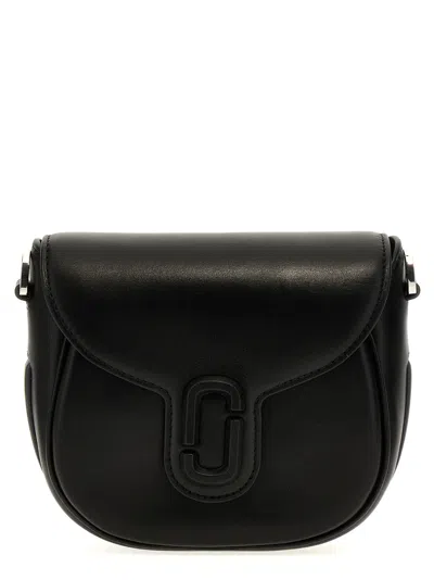 Marc Jacobs Black The J Marc Small Saddle Crossbody Bag