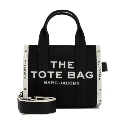 Marc Jacobs Black The Jacquard Small Tote