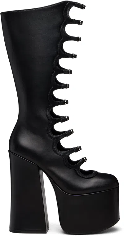 Marc Jacobs Black 'the Kiki Knee-high' Boots