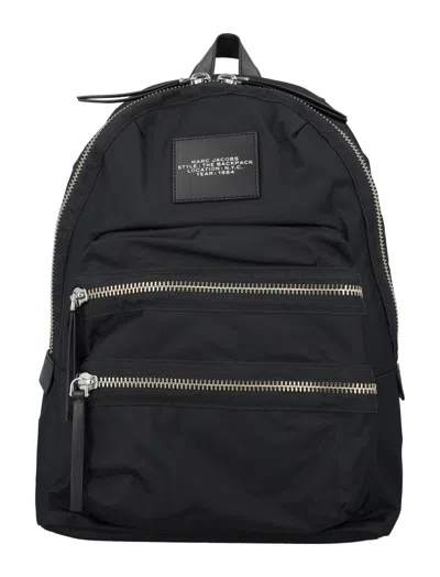MARC JACOBS BLACK THE LARGE BACKPACK