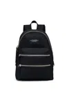 Marc Jacobs Black The Large Backpack Zipped Backpack In Black