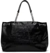 Marc Jacobs Black 'the Large Chain Sack' Bag In 001 Black
