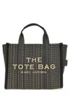 Marc Jacobs Sac Cabas The Monogram Jacquard Large Tote Bag In Black