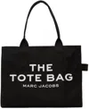 Marc Jacobs The Tote Bag Canvas Shoulder Bag In 001 Black