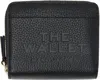 Marc Jacobs Black 'the Leather Mini Compact' Wallet In 001 Black