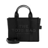 Marc Jacobs Black Calf Leather Bos Taurus Handbag In Black