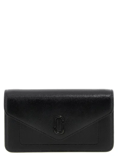 Marc Jacobs Black The Longshot Crossbody Bag