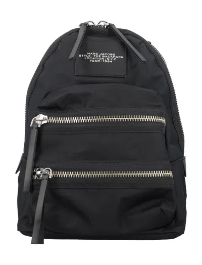 MARC JACOBS BLACK THE MEDIUM BACKPACK
