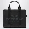 Marc Jacobs Women Black Leather Medium The Tote Bag Handbag In Black