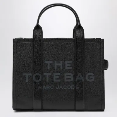 Marc Jacobs Black The Medium Tote Bag In Metallic