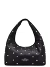 Marc Jacobs Black The Mini Icon Stud Sack Hobo In Black