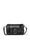 Marc Jacobs Black The Mini Shiny Shoulder Bag In Black