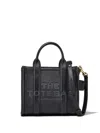 Marc Jacobs 'the Mini Tote Bag' Black Shoulder Bag With Logo In Black
