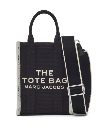 MARC JACOBS BLACK THE PHONE TOTE