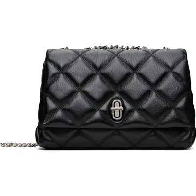 Marc Jacobs Black 'the Quilted Slim Dual Convertible' Shoulder Bag
